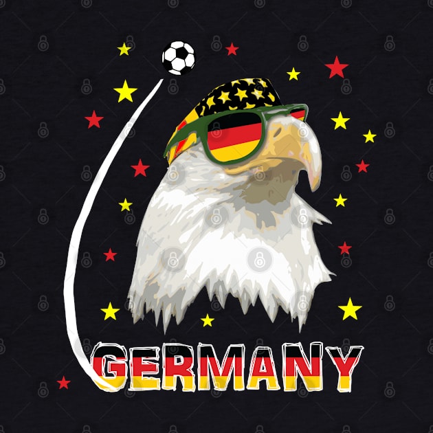 Germany Soccer T-Shirt by Nerd_art